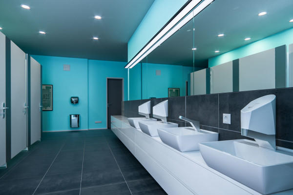 AIRPORT WASHROOM RENDERING